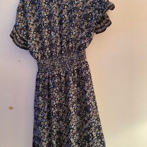 Max Studio Floral Dress Size Small